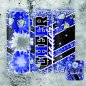 Preview: Tumbler Cup 20oz - blau schwarz - "Cheerleader"